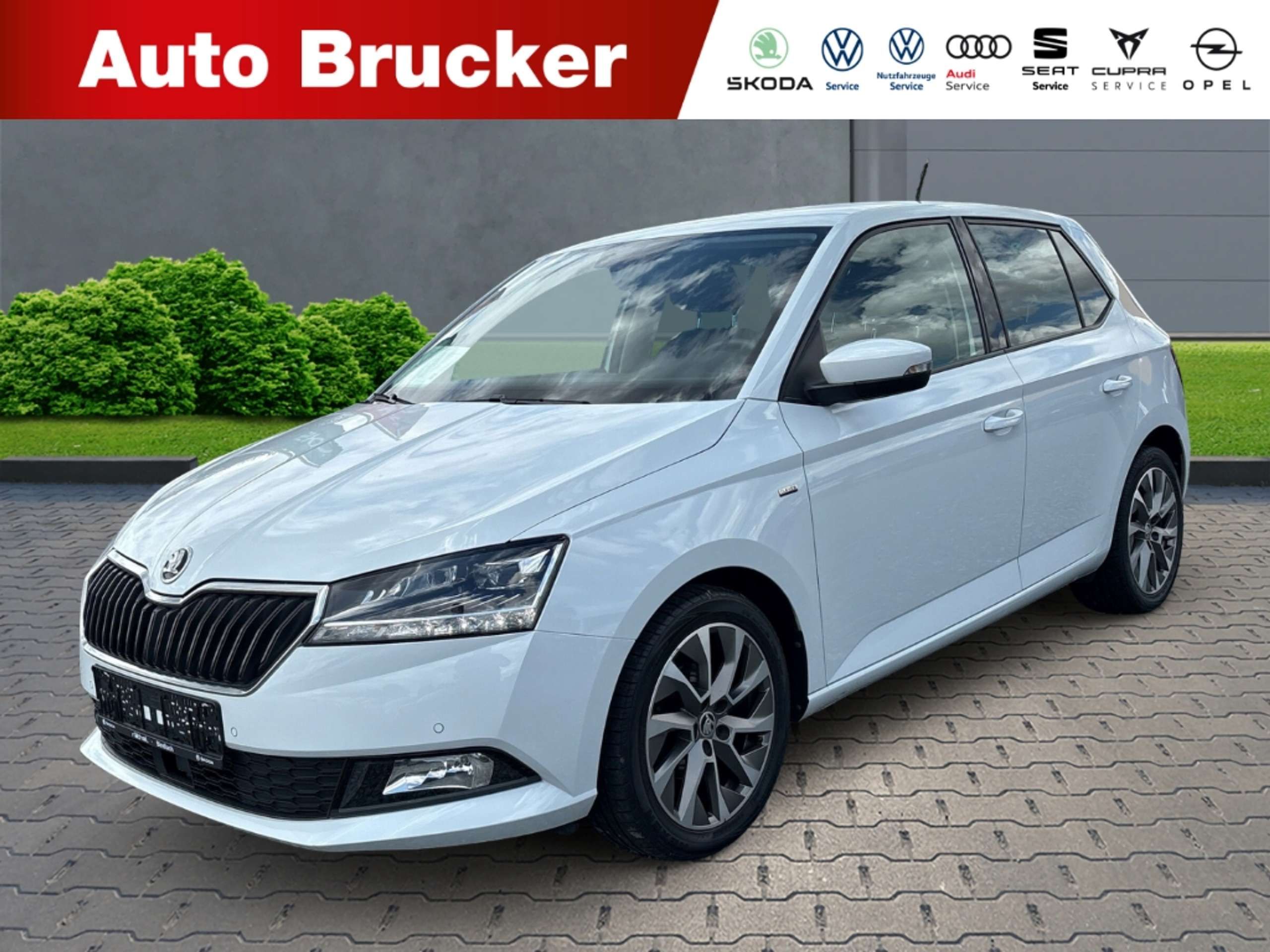 Skoda Fabia 2021 Balta
