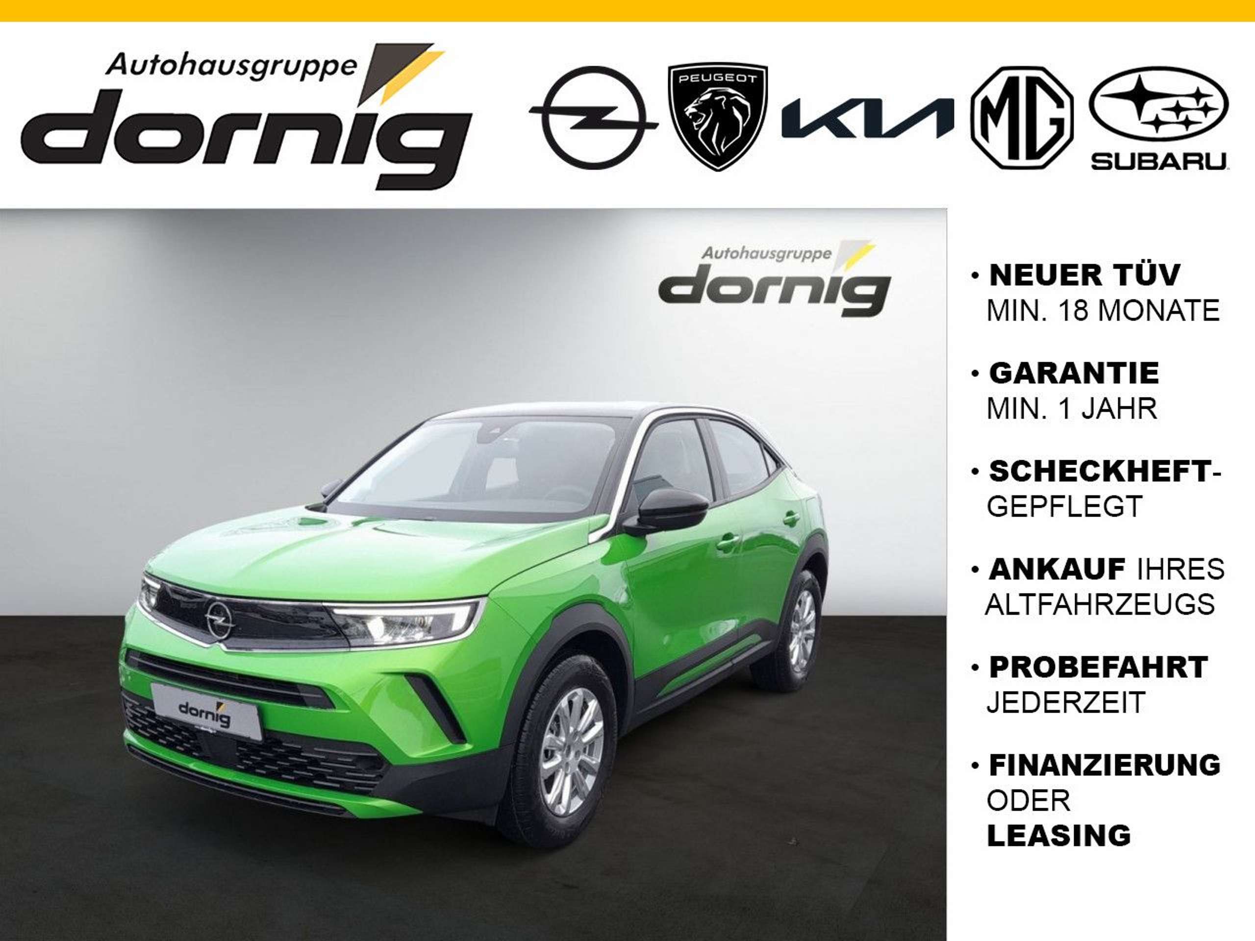 Opel Mokka 2022 Žalia