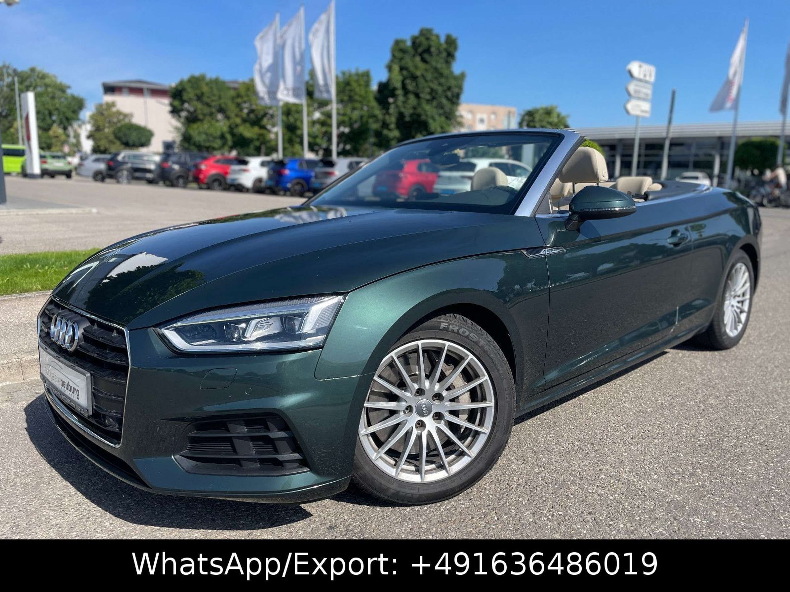 Audi A5 2019 Žalia