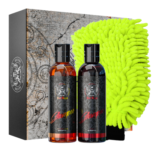 BadBoys Automobilio Plovimo Rinkinys - Shampoo Set 150 ml.