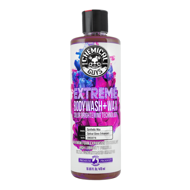 Chemical Guys Šampūnas su Vašku „Extreme Bodywash + Wax“