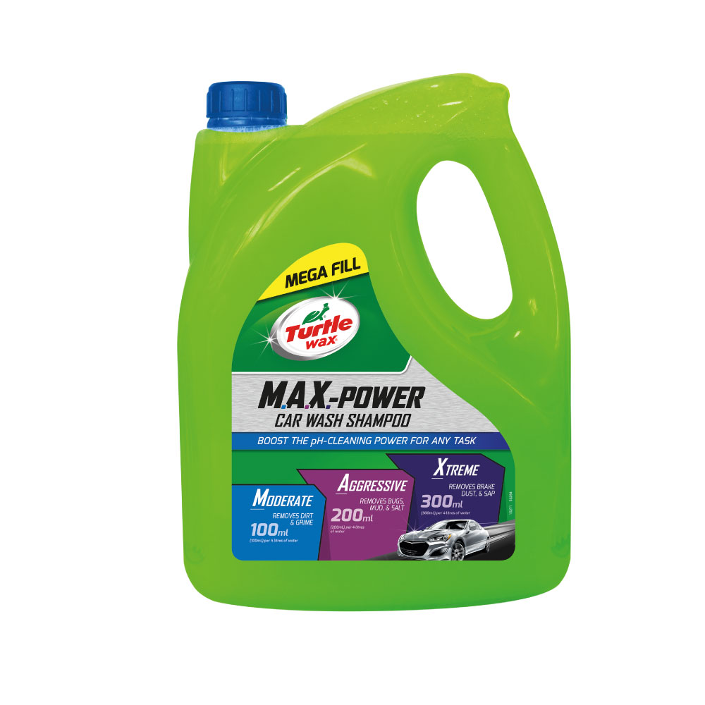 Turtle Wax šampūnas - Max-Power Car Wash (4000 ml.)