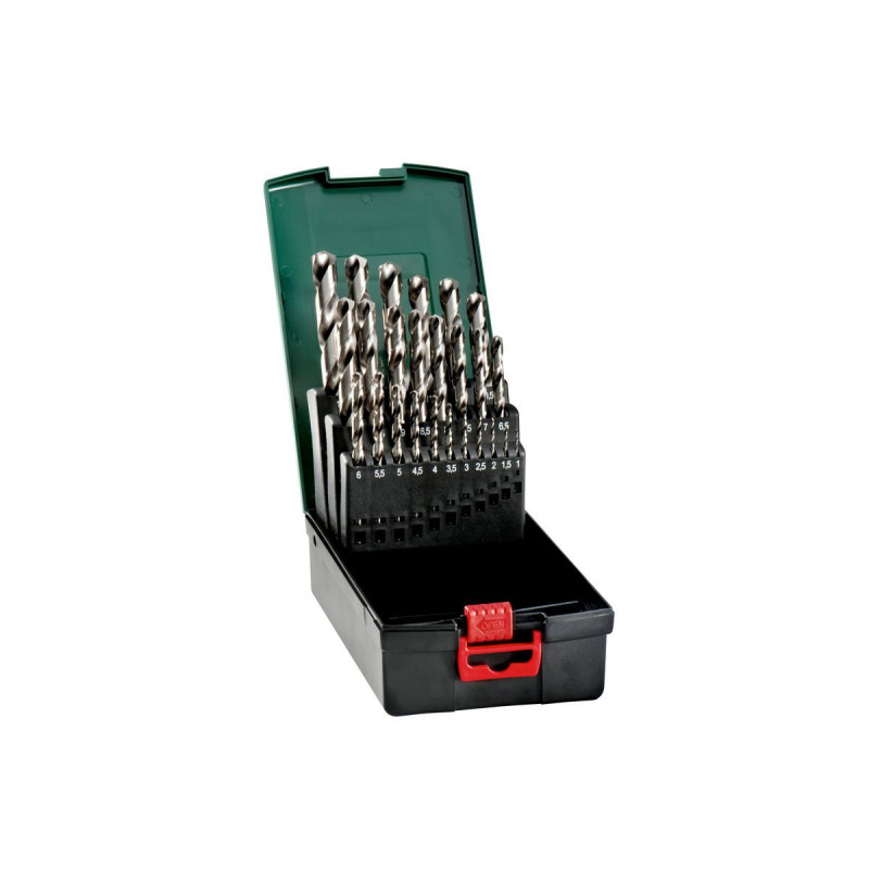 627669000 METABO HSS-G SP 25 vnt. grąžtų rinkinys 1 - 13 mm