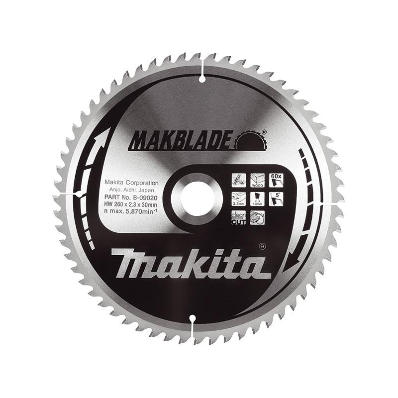 B-09117 MAKITA PIŁA TARCZOWA  260x30x100z    B-32873