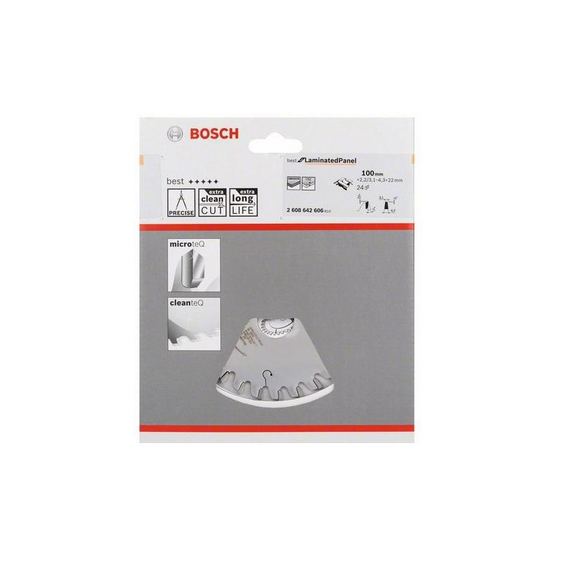 2608642606 BOSCH PIŁA PODCINAK 100x22x24z ... Best for Laminated Panel