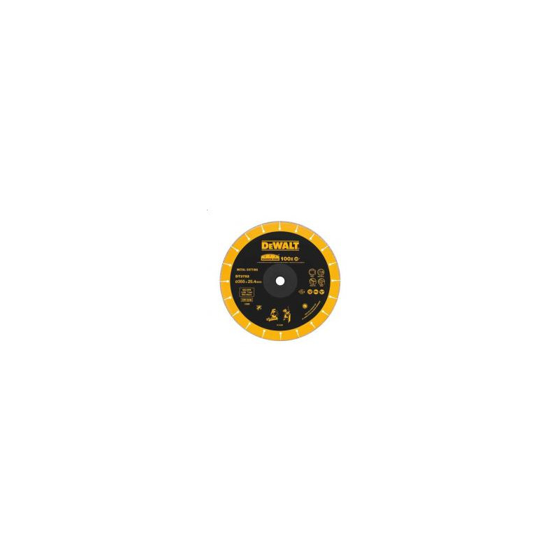 DT3752-QZ DEWALT TARCZA METAL 355x25,4 DIAMENTOWA