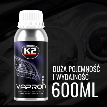 K2 VAPRON PAPILDYMAS ŽIBINTŲ REGENERACIJAI 600ML