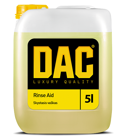 DAC Rinse Aid Skystasis vaškas koncentratas 5l