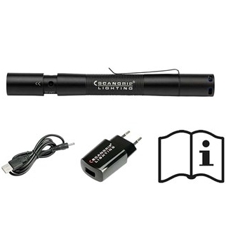 Kišeninis pakraunamas LED žibintuvėlis SCANGRIP FLASH PEN R
