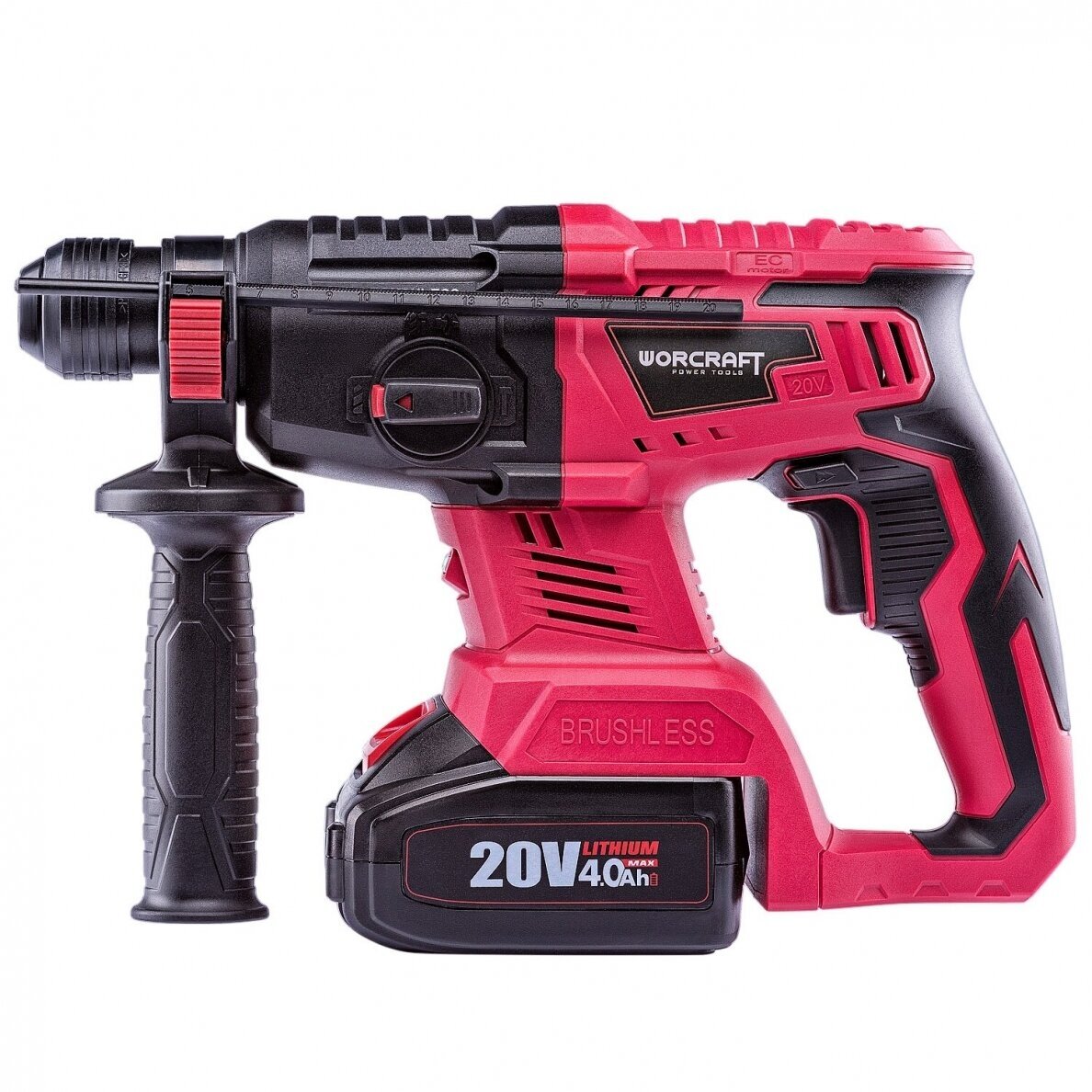 WORCRAFT AKUMULIATORINIS PERFORATORIUS 20V, LI-ION