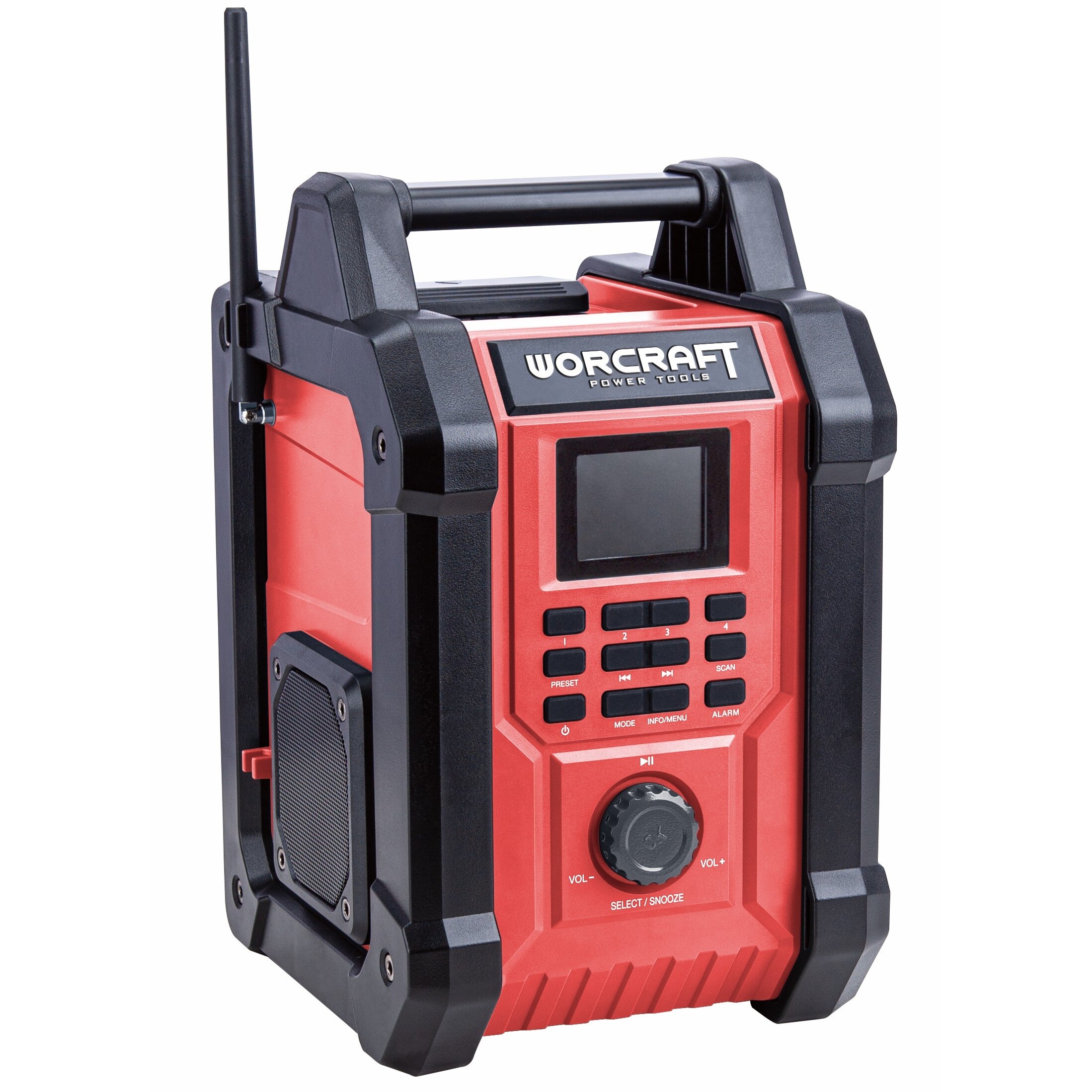 WORCRAFT Akumuliatorinis radijas su BT 20V LI-ION