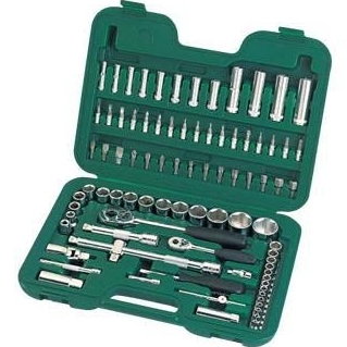 SATA 1/4" + 1/2" Galvučių rinkinys 88vnt