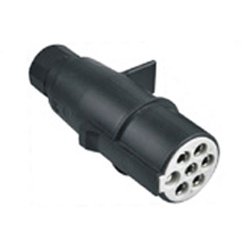 Kištukas priekabai 24V/S-7POL, plast.