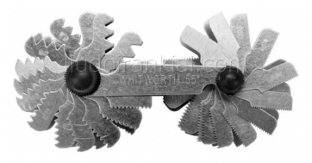 Sriegmatis dvigubas 52 lapelių metrinis 0.25-6.00mm + colinis 4-62 BSW