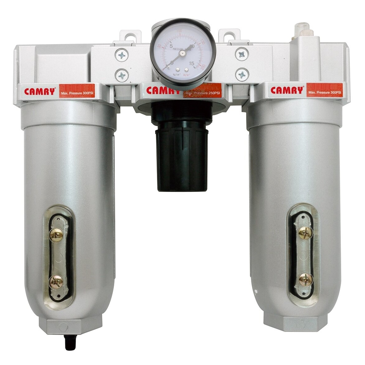 SUMAKE Oro srauto reguliatorius 1" su filtru ir tepaline