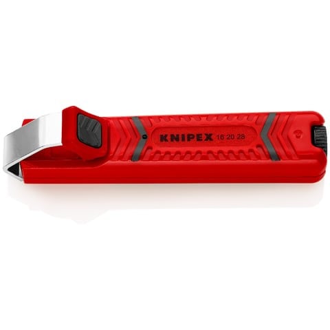 Kabelio nužievinimo peilis Knipex 16 20 28 SB (Ø8–28mm)
