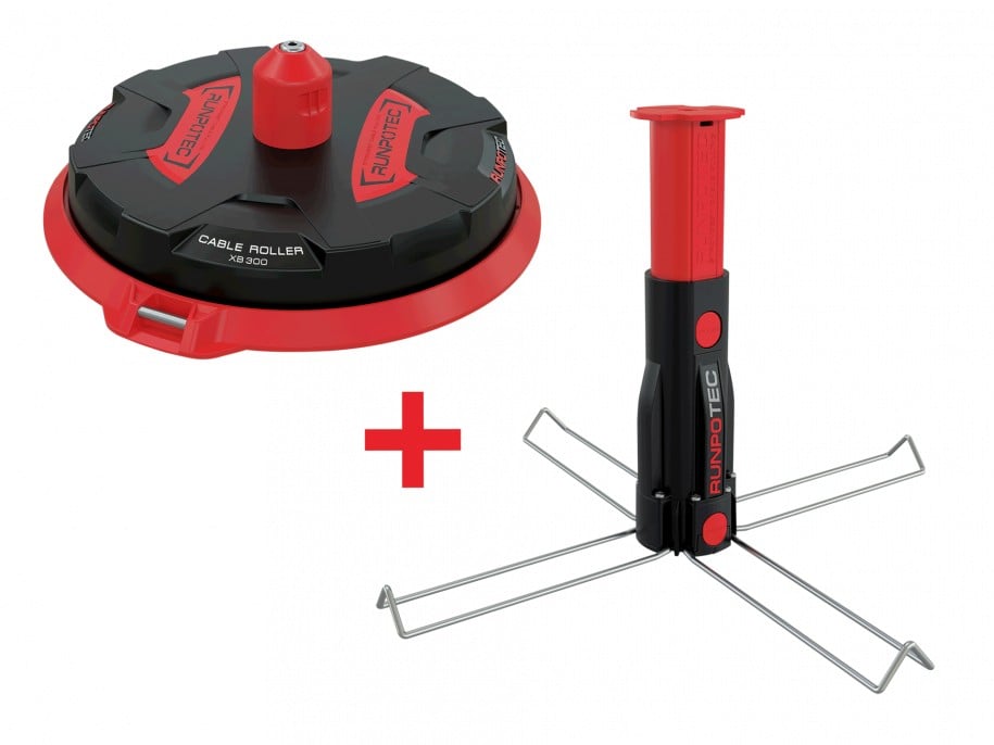 Kabelių vyniojimo įrenginys X-BOARD Runpotec XB300 10174 (Ø300mm, apkrova iki 300kg)