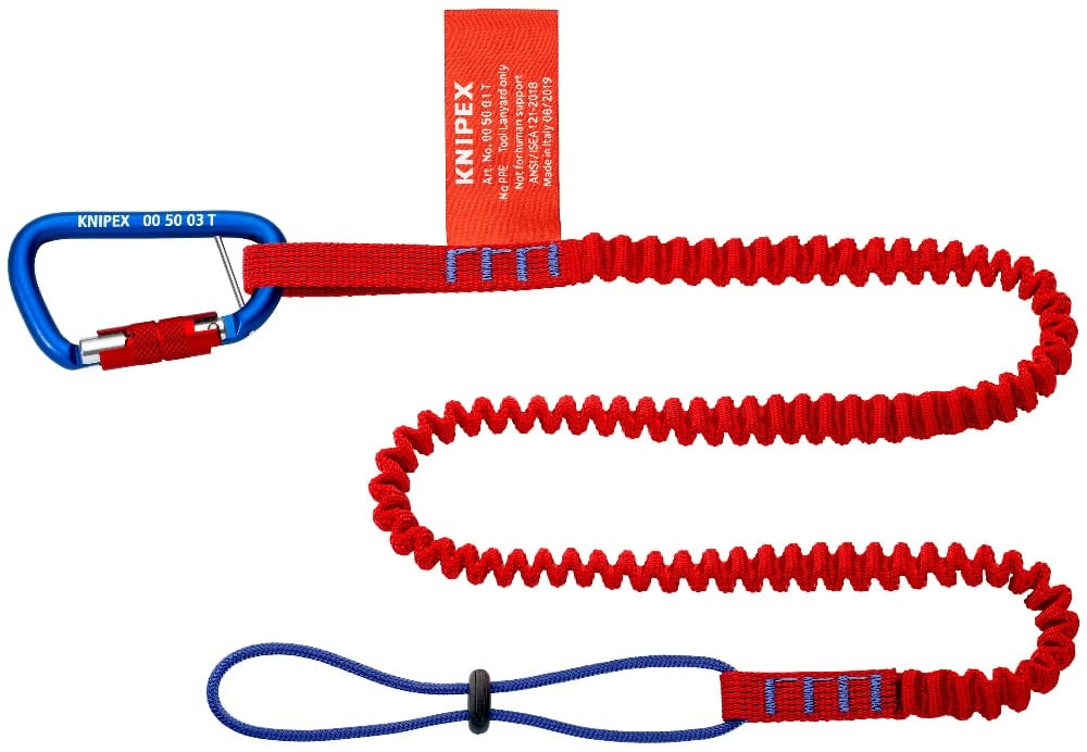 Dirželis įrankiams su karabinu Knipex 00 50 05 T BK