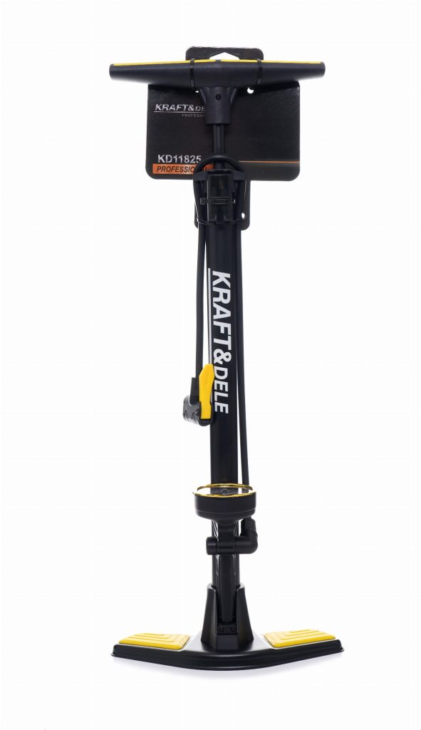Stulpelinė dviračio pompa su manometru 32 x 530 mm KD11825