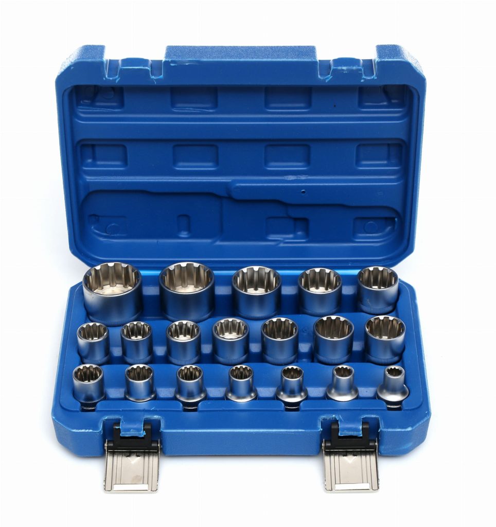 TORX galvučių rinkinys, 19 dalių, KD10347