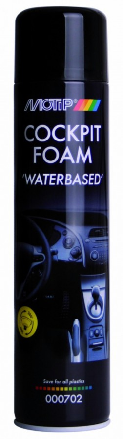 Prietaisų skydelio valiklis (putos) COCKPIT FOAM 600ml, Motip