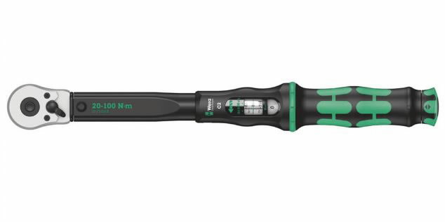 Dinamometrinis raktas Click-Torque 20-100 Nm 1/2`` 20-100, Wera