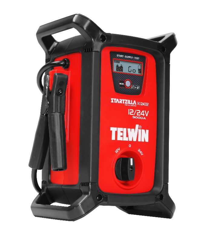 Nešiojamas paleidėjas-testeris StartZilla 9024 XT 12-24V, Telwin