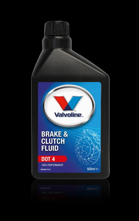 Skystis stabdžiams Brake & Clutch Fluid DOT 4 500 ml, Valvoline