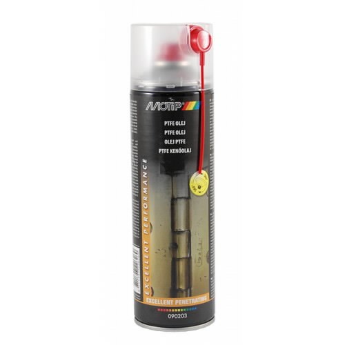 Purškiamas tepalas su teflonu/oil PTFE SPRAY 500ml, Motip
