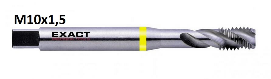 Sriegiklis M10x1,5 HSS-E 35° RSP DIN 37 M10x1,5mm 35°, Exact