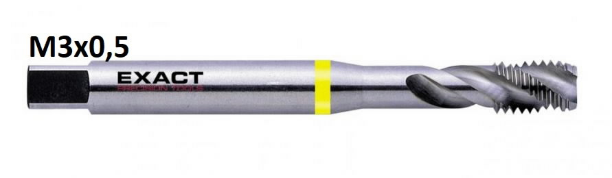Sriegiklis M3x0,5 HSS-E M3x0,5mm, Exact