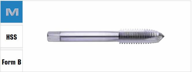 Sriegiklis DIN352 HSS M6x1,0 Eventus M6x1,0mm, Exact
