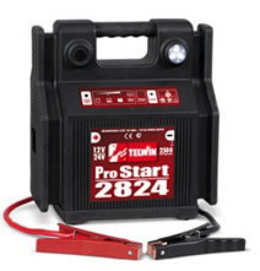 Akumuliatoriaus paleidėjasPRO START (booster) 2824, 12/24V, Telwin