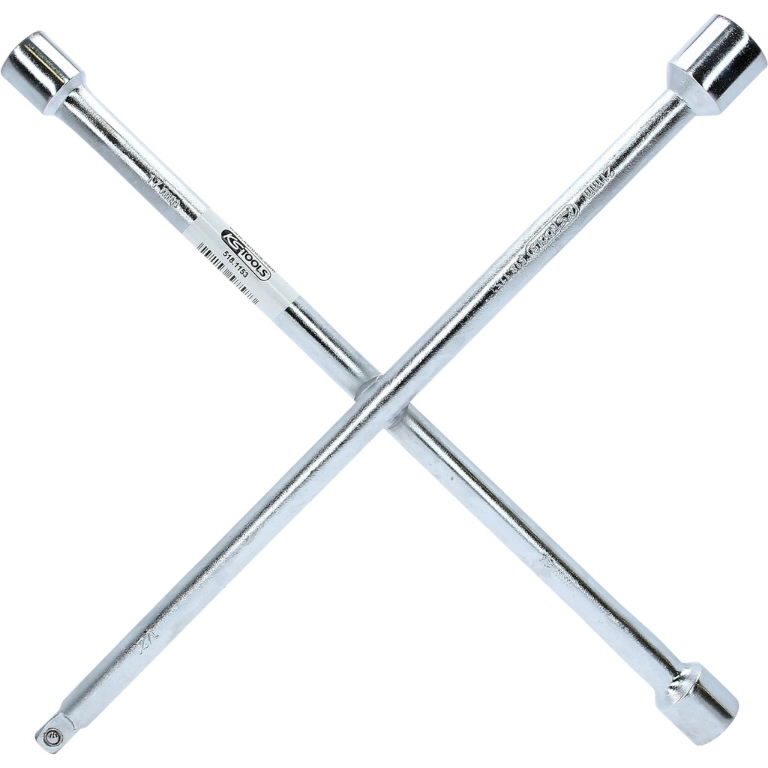 Kryžminis ratų veržliaraktis 1/2´´x17x19x21mm, KS Tools