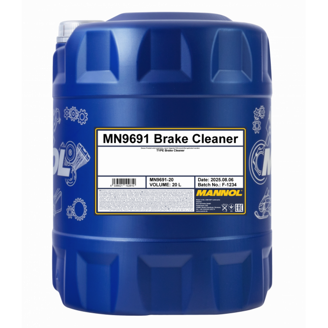 Stabdžių diskų valiklis MANNOL 20l - Brake Cleaner