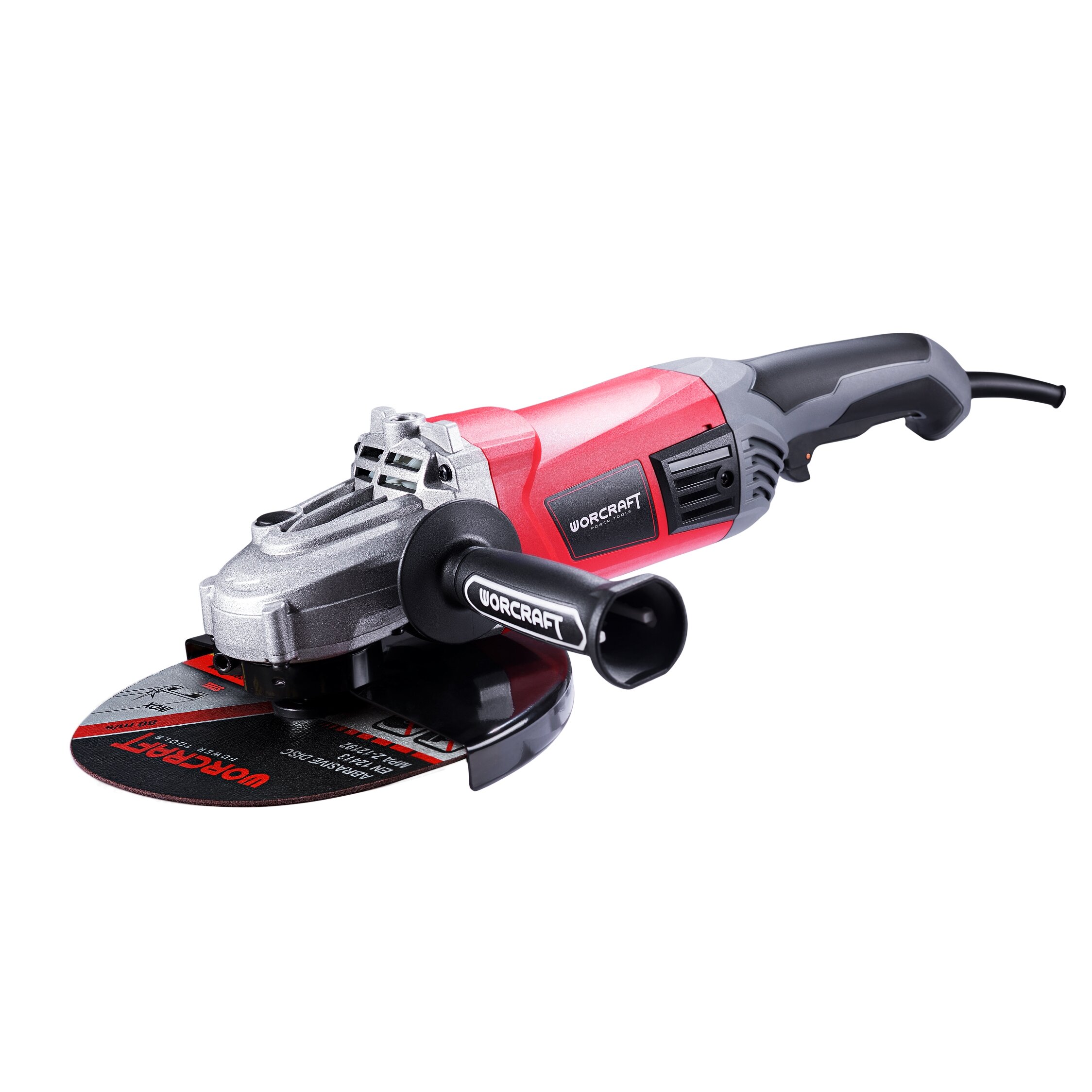 WORCRAFT Šlifuoklis kampinis 230mm 2400W AG24-230B