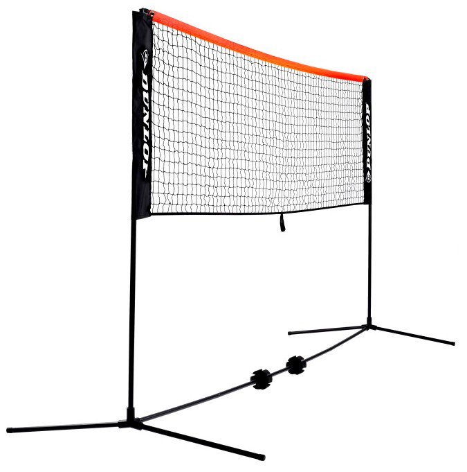 Teniso tinklas Dunlop mini 6m,mobilus/su dėklu