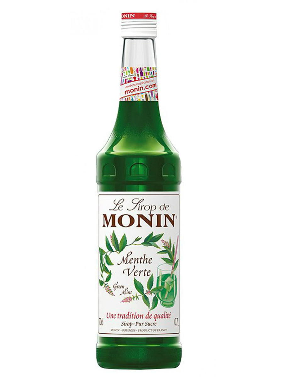 Sirupas MONIN Žaliųjų Mėtų 0.7 l