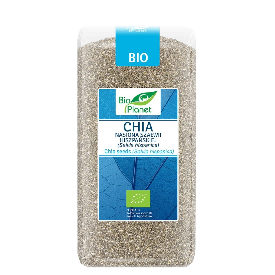 Ekologiškos ispaninio šalavijo (chia) sėklos | Bio Planet (400g)