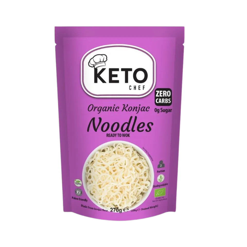 KETO makaronai iš konjako šaknies NOODLES | KETO CHEF (270 g)