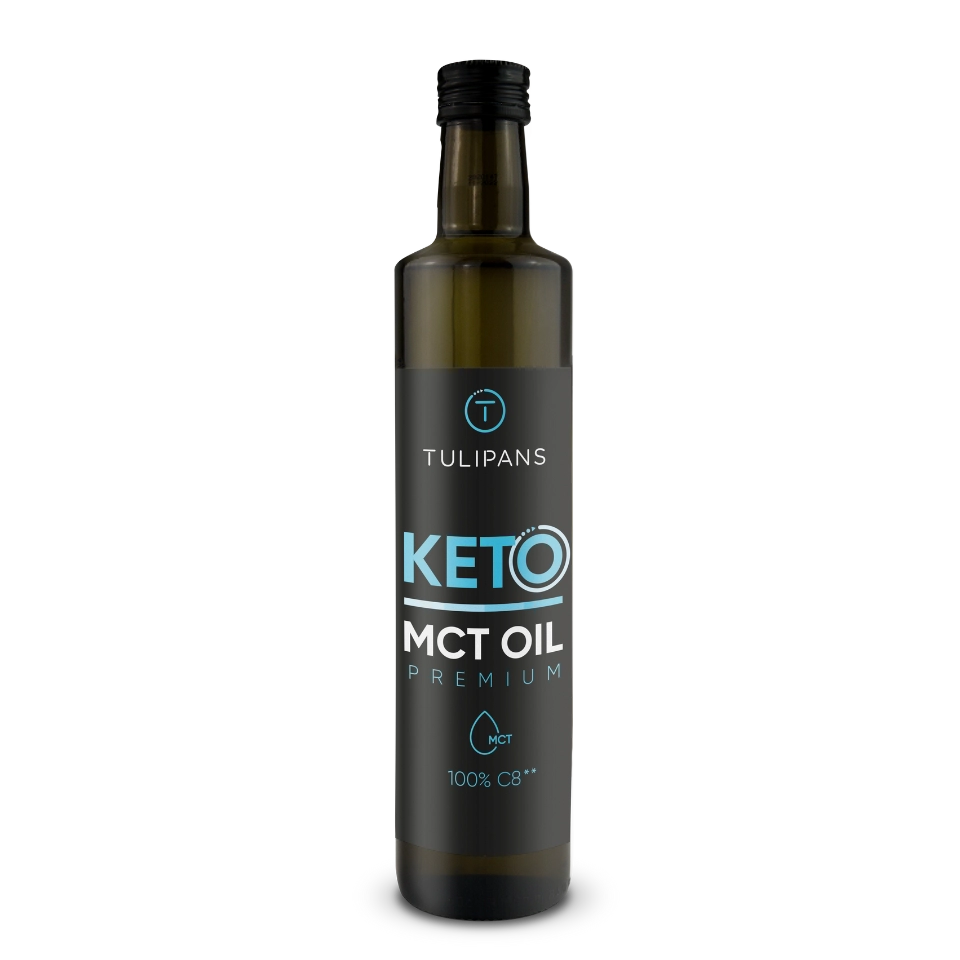 MCT aliejus (100% C8)  | Tulipans (500 ml)