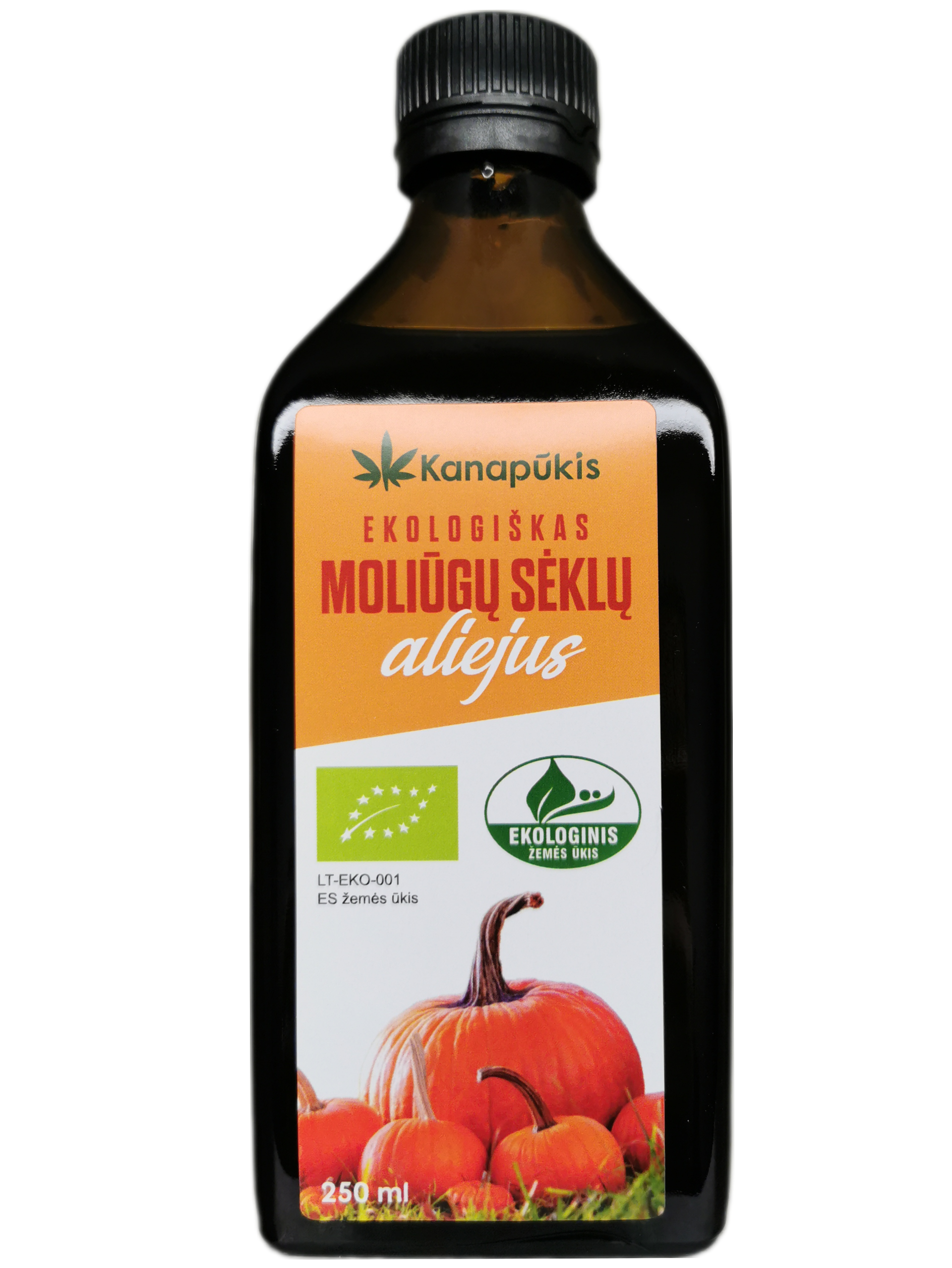 Moliūgų sėklų aliejus 250 ml