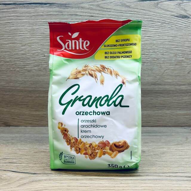 Sante Granola (su riešutais ir riešutų kremu) - 350g