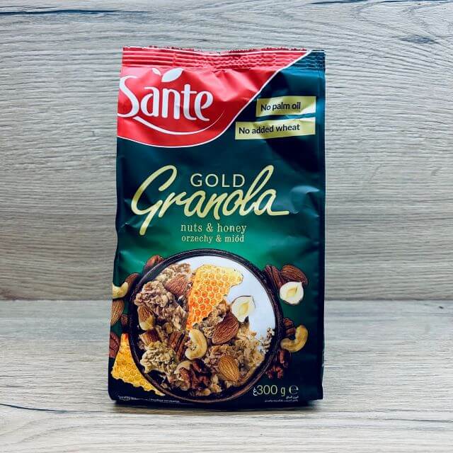 Sante Gold Granola (su riešutais ir medumi) - 300g