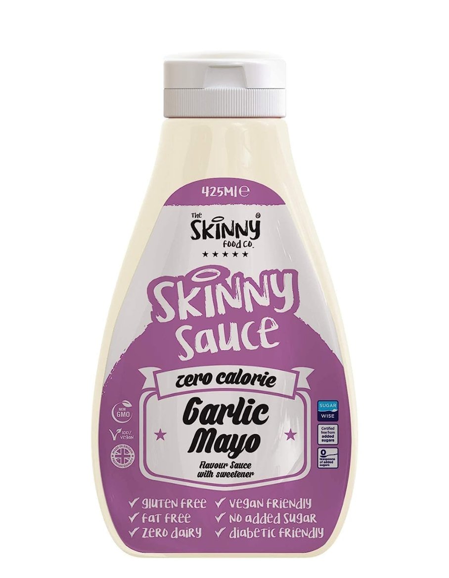 "Garlic Mayo" Mažo Kaloringumo Padažas 'Skinny Foods' (425ml/43porc)