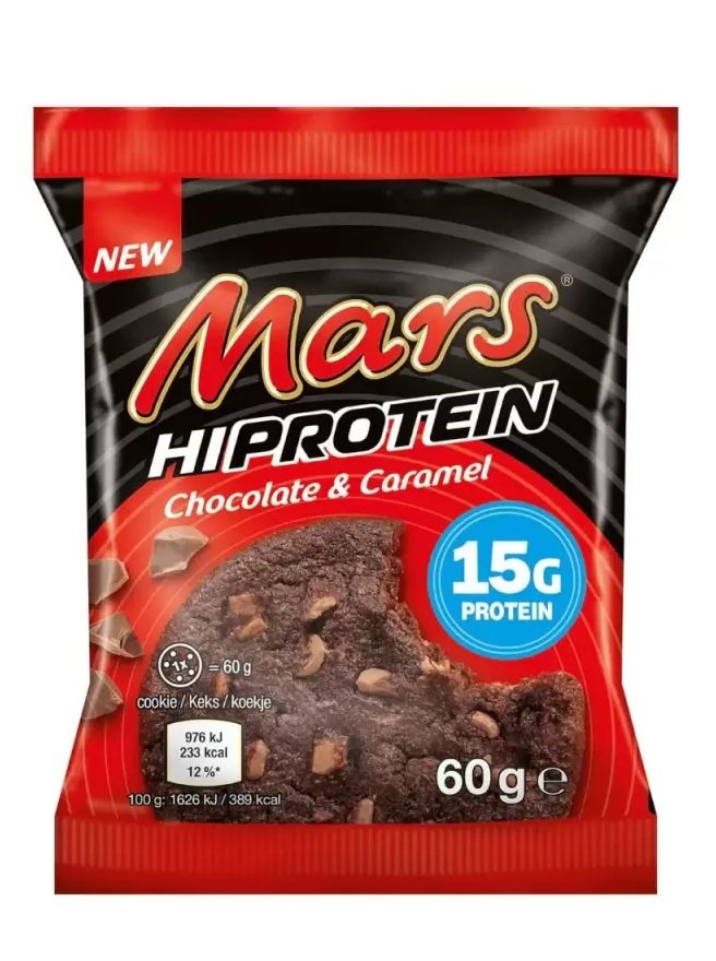 "Mars HiProtein" Skanus baltyminis sausainis 'Mars' (60g)