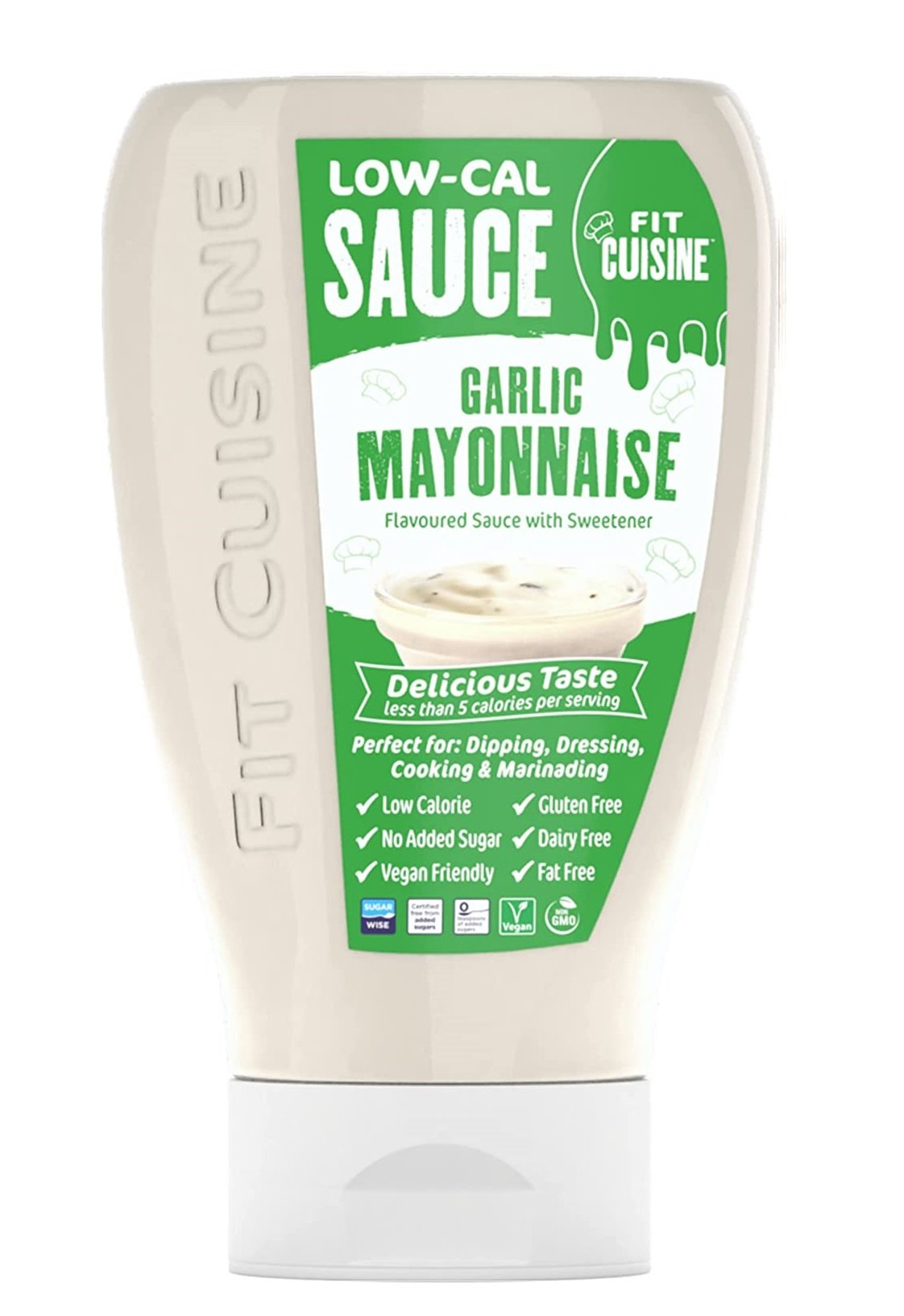 "Garlic&Mayonnaise™" Česnakinis Majonezo Padažas Mažo Kaloringumo 'Applied Nutrition' (425ml/28porc)
