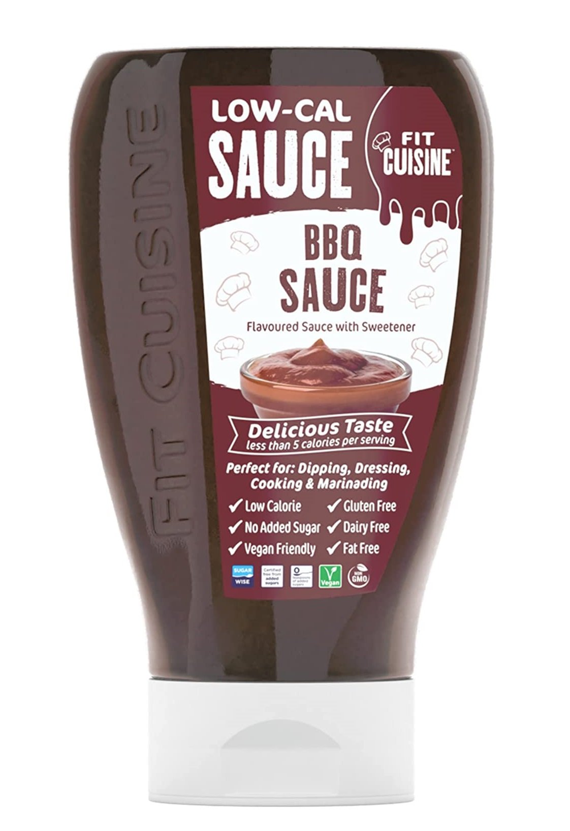 "BBQ Fit Cuisine™" BBQ Padažas Mažo Kaloringumo 'Applied Nutrition' (425ml/28porc)