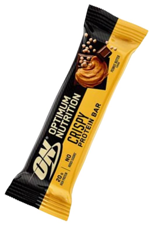 “Crispy Protein Bar” Riešutų Skonio Proteininis Batonėlis ‘Optimum Nutrition’ (65g)