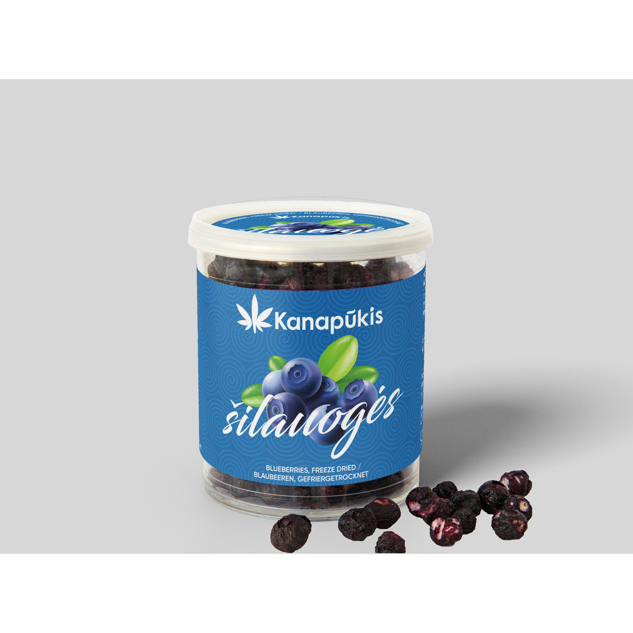 KANAPŪKIS Džiovintos šaltyje šilauogės, 35 G.